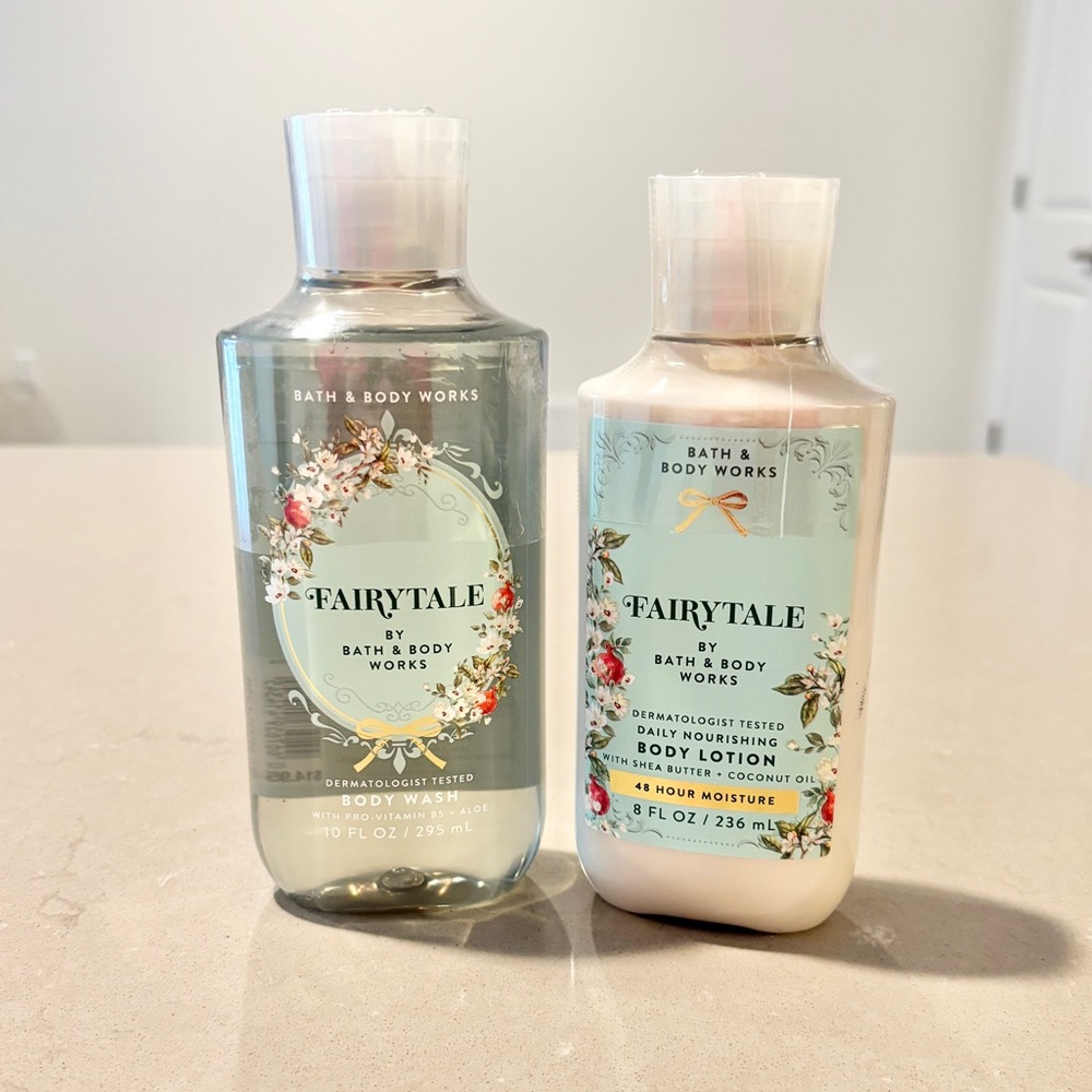 Bath & Body Works Fairytale 2 Piece Set Body Bundle Set New